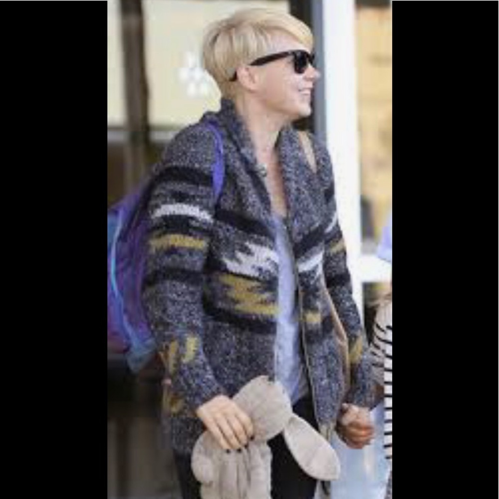Isabel Marant Etoile Odrys Navajo Zip Cardigan